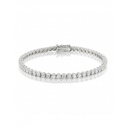 4.75ct Lab Grown Diamond Tennis Bracelet  in 14ct White Gold